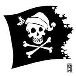 Holly Jolly Roger Cocktail Photo