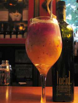 Lucid Brazilian Sangria Cocktail Photo
