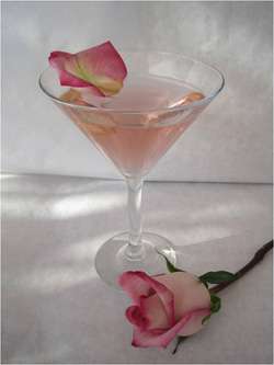 L’Amour en Rose Martini Photo