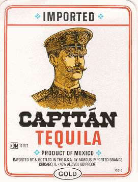 Capitan Gold Tequila Photo