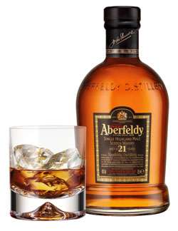 Aberfeldy Single Malt Scotch 21 Year Old Photo