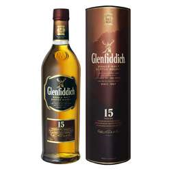 Glenfiddich 15 Year Old Single Malt Scotch Whisky Photo