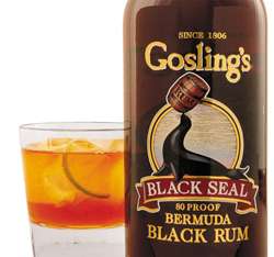 Gosling's Black Seal Rum Photo