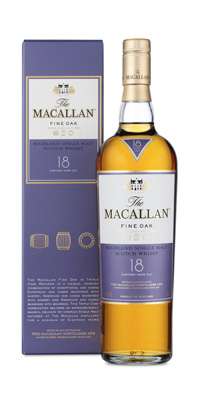 The Macallan 18 Year Old Single Malt Scotch Whisky - Fine Oak Series Photo