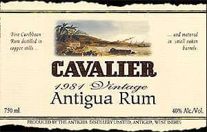 Cavalier Extra Old Rum Photo