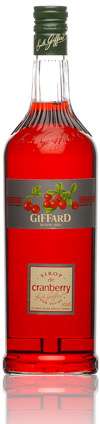 Giffard Cranberry Syrup Photo