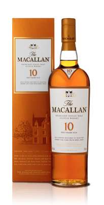 The Macallan 10 Year Old Single Malt Scotch Whisky - Sherry Oak Series Photo