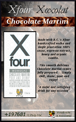 XFour Xoxolat Chocolate Martini Photo