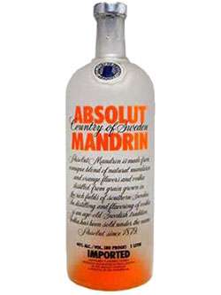 Absolut Mandarin Vodka Photo