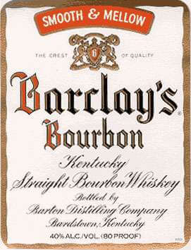 Barclay's Bourbon Whiskey Photo