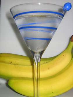 The Chocolate Banana-tini Martini Photo