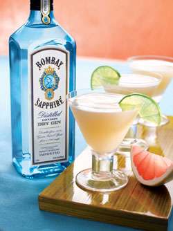 Sapphire Citrus Cocktail Photo