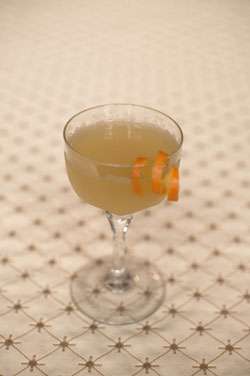 Hendrick's Tawny Orange Jelly Sour Cocktail Photo
