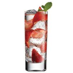 Gin Strawberry Crush Cocktail Photo