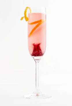 Wild Hibiscus Motherly Love Mimosa Punch Cocktail Photo