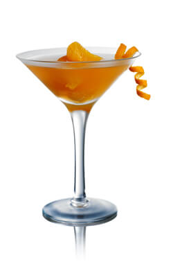 Candy-Corn Martini Martini Photo