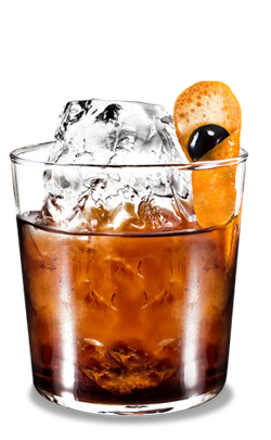 Kahlua Black Russian Orange Cocktail Photo