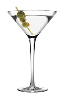 BAM - Blue Angel Martini Martini Photo