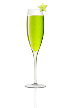Midori Sparkle Cocktail Photo