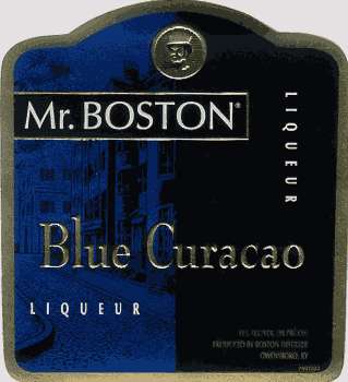 Mr. Boston Blue Curacao Photo