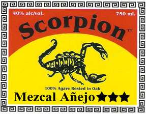 Scorpion Mezcal 3 year old Anejo Photo